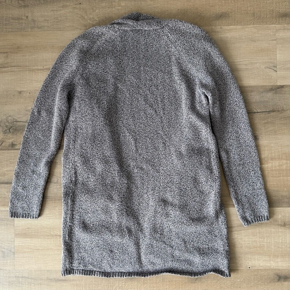 Aritzia Community gray marled long open cotton cardigan - XXS - Picture 7 of 7